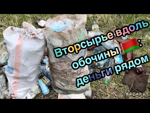 Находки с обочины дороги. Сдаем вторсырье в Республике 🇧🇾