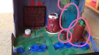 Doodle Cast Pro description of a student`s diorama