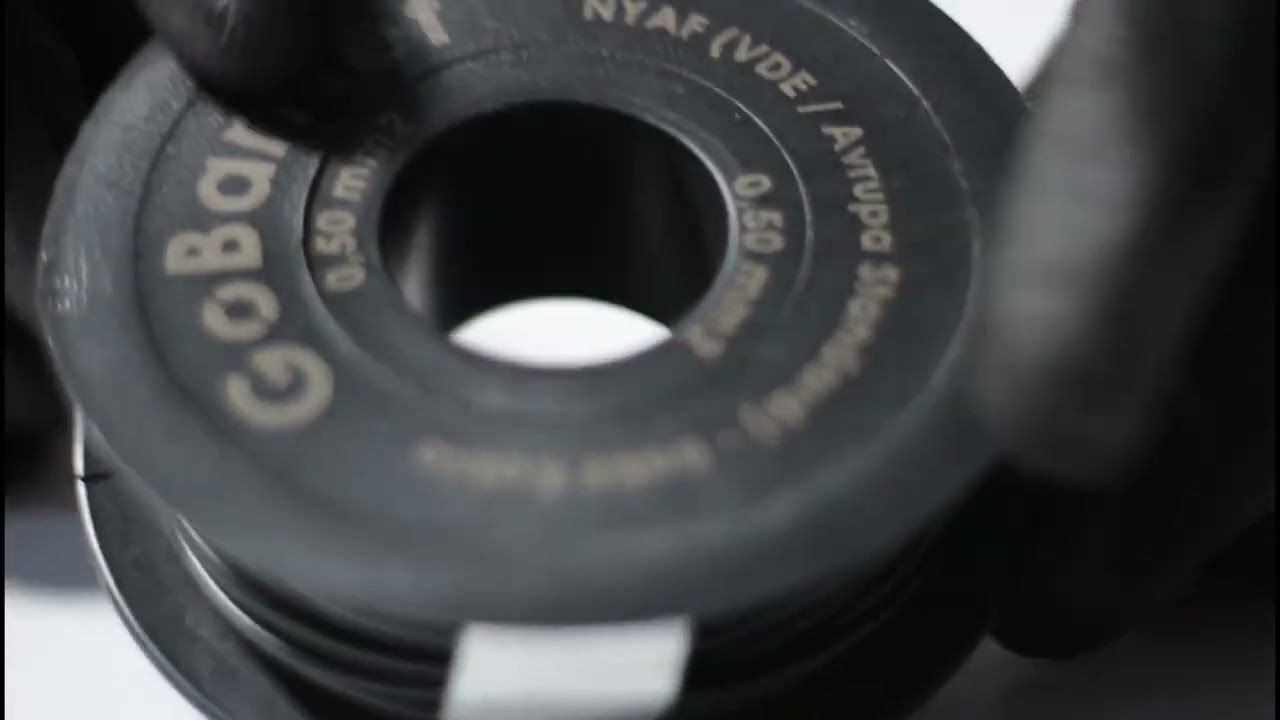 0,50 mm² Siyah NYAF (H07V-K) Kablo