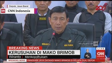 Polisi Serbu 10 Napi Teroris yang Tidak Mau Menyerah