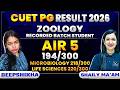 I Got AIR 5 in CUET PG 2026 Zoology | Deepshikha's Real Story