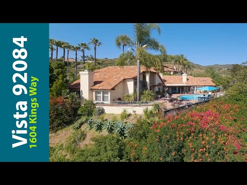 1604 Kings Way, Vista, CA home video tour