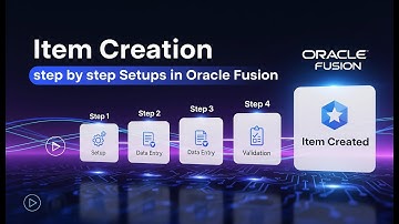How to Create Items in Oracle Fusion: A Complete Step-by-Step Guide #oraclefusion #productmanagement