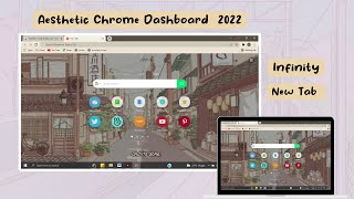 Aesthetic Chrome Dashboard with Infinity New Tab 2022 screenshot 2