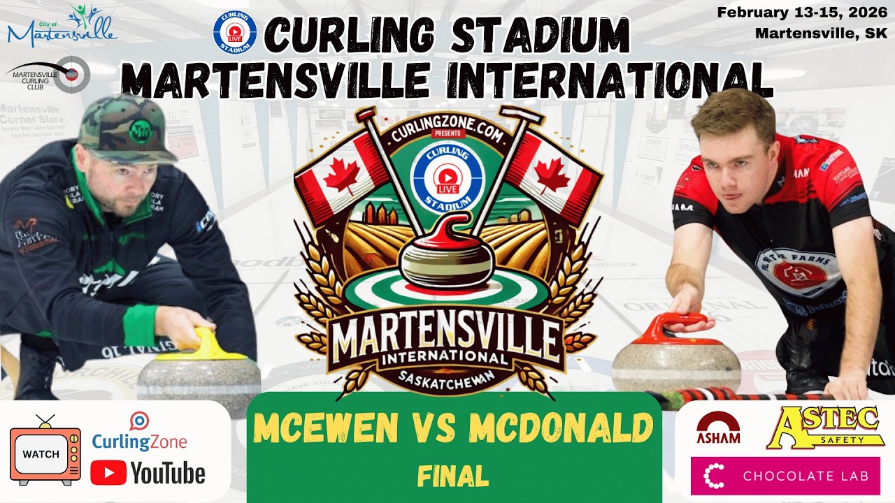 Mike McEwen vs. Jordon McDonald - FINAL - Curling Stadium Martensville International [3]