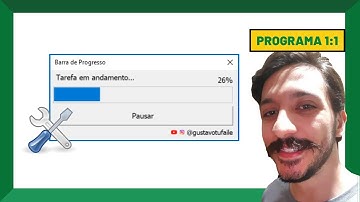 Live #017 - Como fazer uma Barra de Progresso em VBA Excel [PASSO A PASSO]
