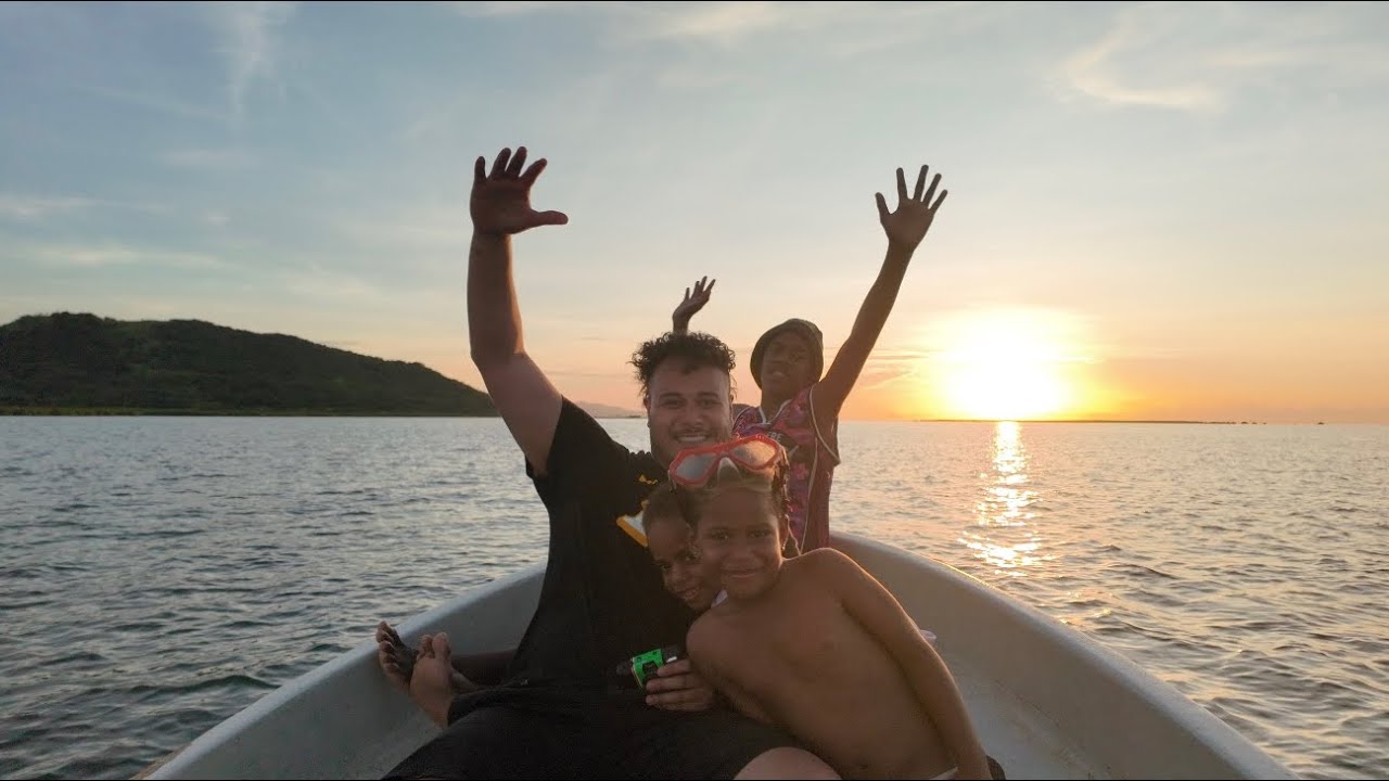 Boat Ride & Sunset in Vatia Point, Fiji 🇫🇯 
