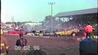 Pine City, MN Demo Derby 8 02 96 7 pm