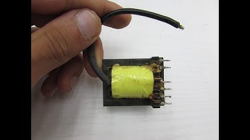 How to disassemble the Ferrite Transformer