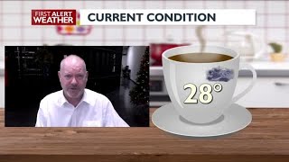 Clouds and MIld Today, Sunshine for Friday