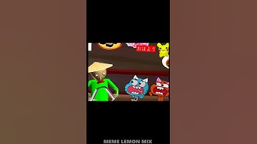 My name is Baldi Gumball the basics in different languages Japan