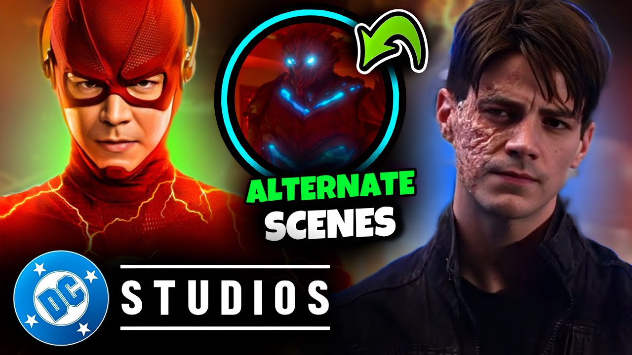 The Flash FINALE ALTERNATE Scenes REVEALED! WHO is the NEW Flash? - YouTube