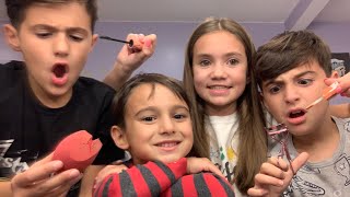 Doing My Cousins Makeup