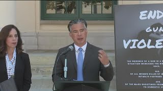 California Attorney General  urges state to follow San Diego's lead when it comes to gun control