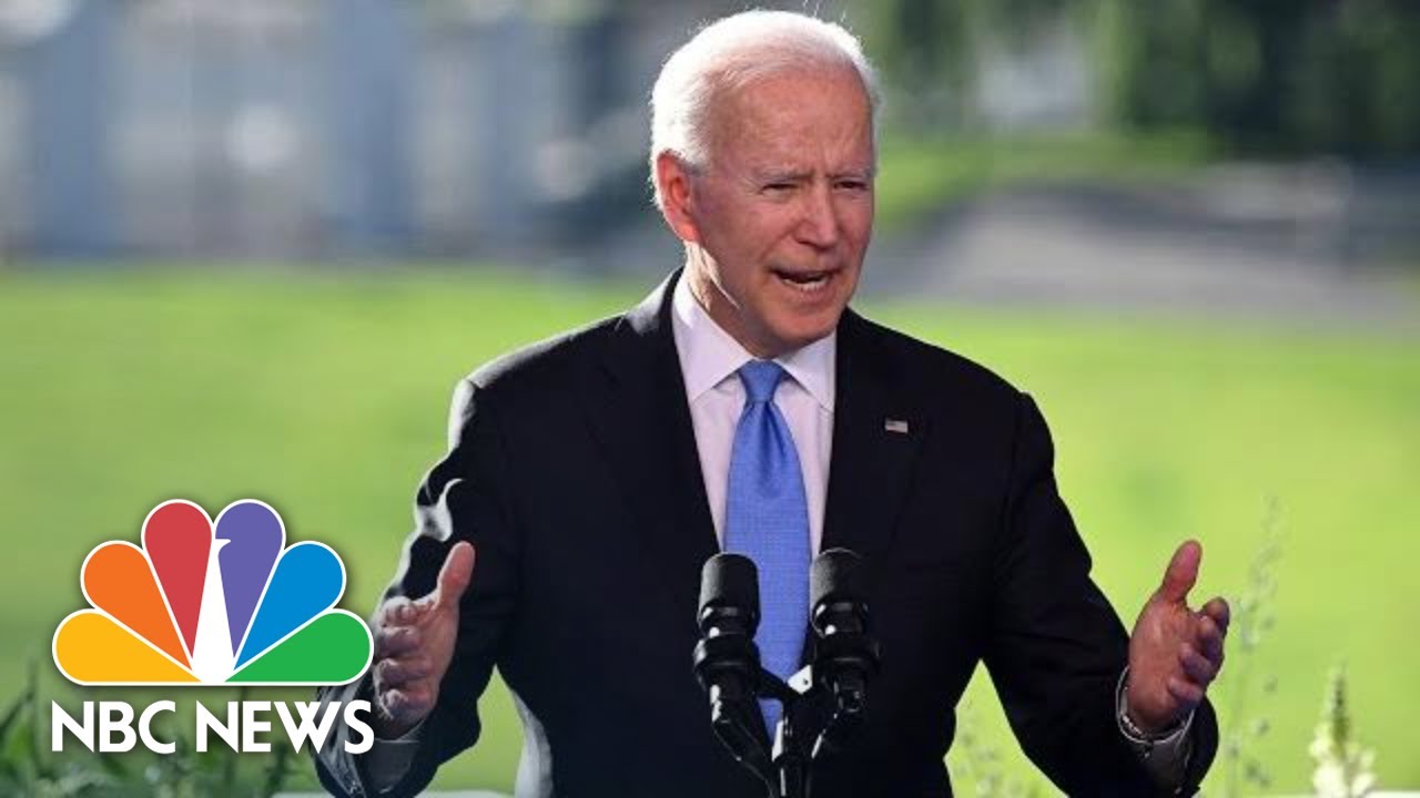 Watch Joe Biden's Full Press Conference After Putin Summit | NBC News