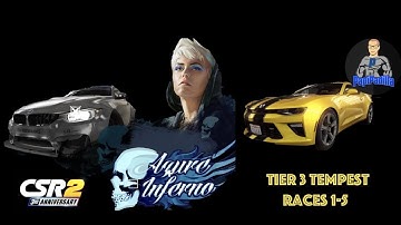 CSR2 - Tier 3 Tempest Races 1-5