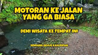 THIS IS A CHEAP TOUR! RIDING TO SENDANG GEULIS KAHURIPAN | A CLEAR SPRING IN WEST BANDUNG REGENCY