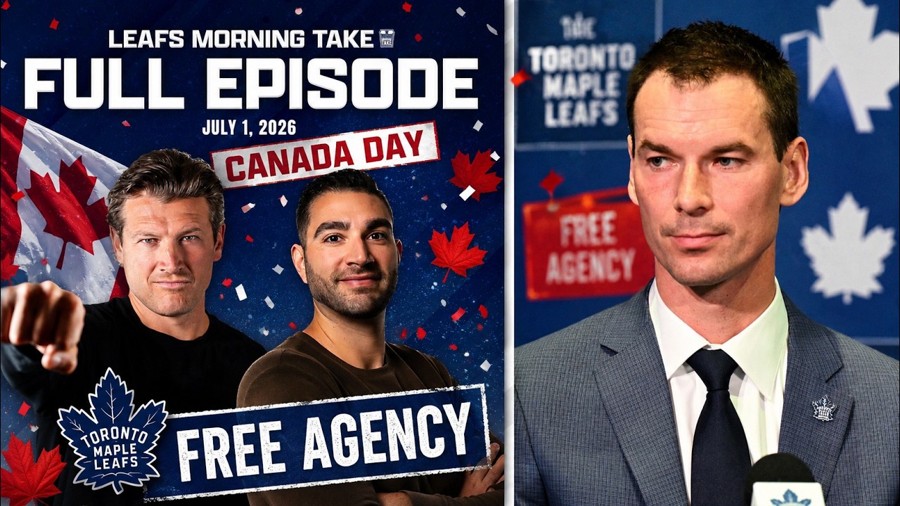 Maple Leafs Free Agency LIVE: Bobrovsky, Roslovic, Sissons, & Robertson TRADED