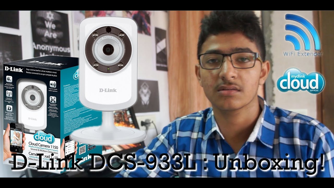 D-Link DCS-933L : Unboxing & Hands on!
