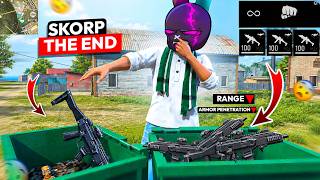 নতুন আপডেট এর পর SKORP গানের অবস্থা 🤯 ফালতু নাকি এখনো BEST 😱 SOLO VS SQUAD WITH ONLY SKORP