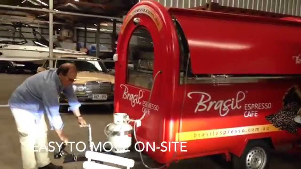 CaterVan Mobile Catering Vans Setting up the Van