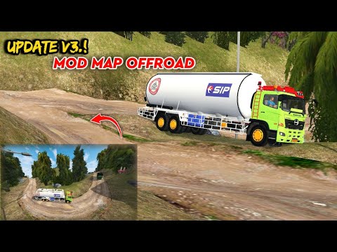 NYOBAIN MOD MAP OFFROAD UPDATE V3 TERBARU || BUSSID 3.7.1 - YouTube