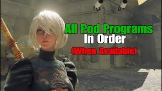 All Pod Programs Chapters Location Guide In Order (When Available)