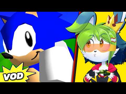 ✨Sonic Dashes Into Super Mario 64!!!✨ - Super Mario 64 CO-OP Deluxe w/ Chat!