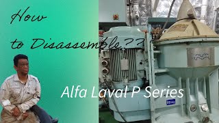 Alfalaval Purifier Disassemble 