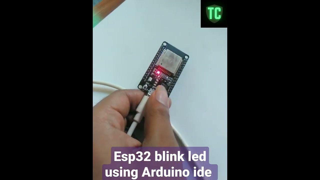 ESP32 blink led using Arduino ide | upcoming videos are on ESP32 #tech ...
