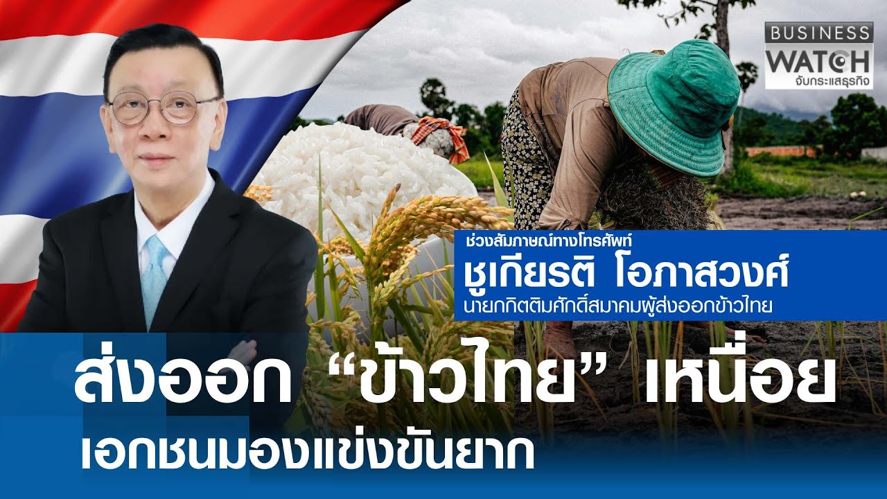 ส่งออก “ข้าวไทย” เหนื่อย เอกชนมองแข่งขันยาก | BUSINESS WATCH | 25-01-69