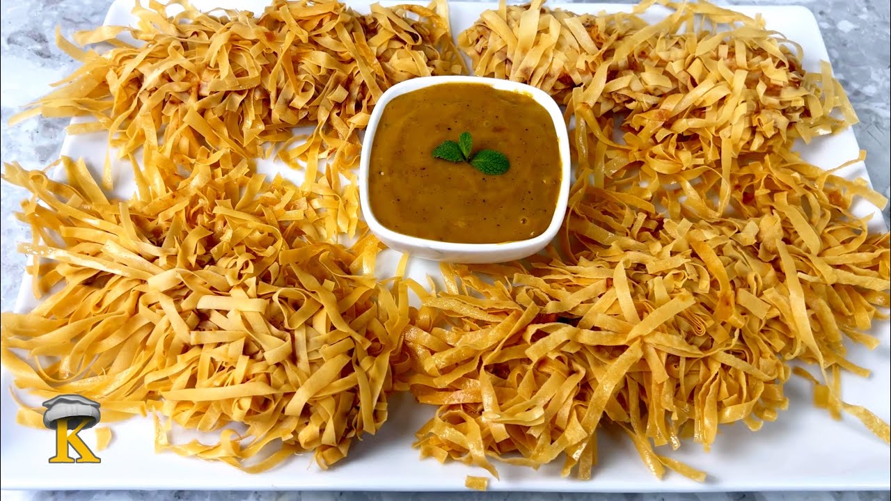Threaded Chicken Crispy Thread Chicken Recipe | Threaded Chicken Tenders | Ramadan ...