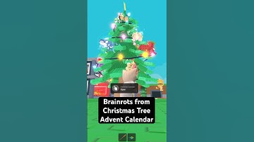 Brainrots from Christmas Tree Advent Calendar - Steal a Brainrot