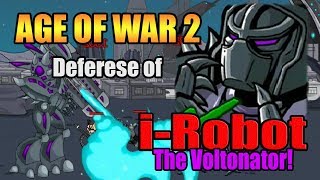 Age of War 2 - Deferese of Future Robot, The Voltonator! screenshot 5