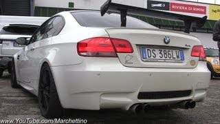 BMW M3 E92 Straight Pipes Exhaust INSANE Sound!