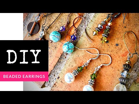 Video: DIY Bead Earrings