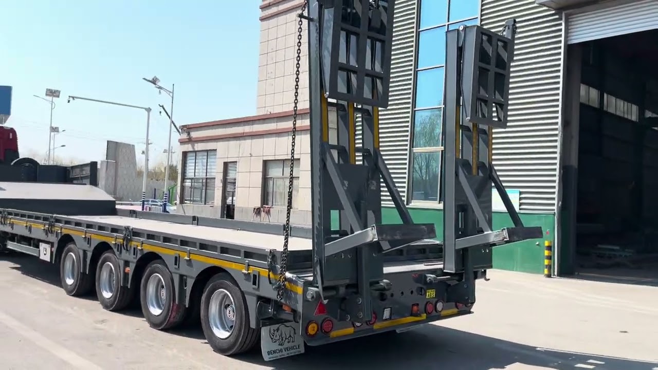 4 Axle Low Loader Trailer