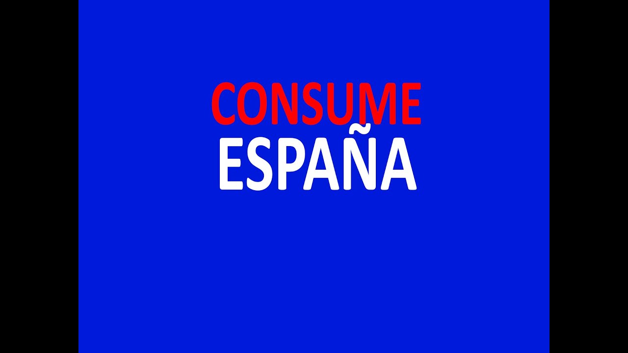 Consume España YouTube