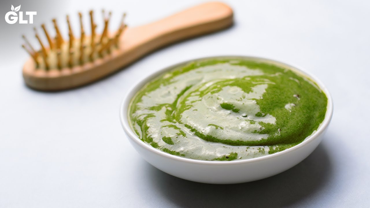 DIY Indian Curry Leaf Hair Mask For Darker & Shinier Hair YouTube