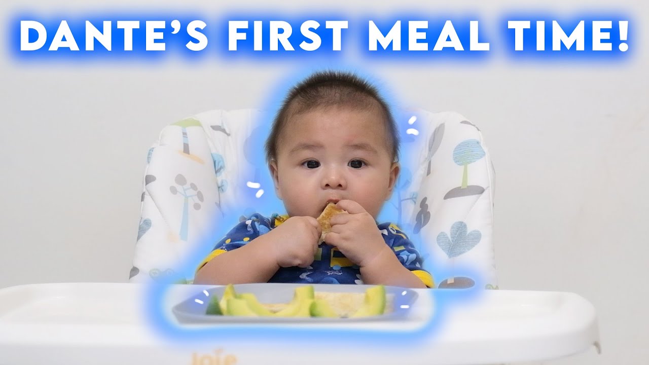 Dante Mealtime : MY FIRST MEAL TIME!!