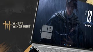 WHERE WINDS MEET Desktop Theme for Windows 11 | Live Wallpaper & Rainmeter PC Customization 2025 screenshot 1