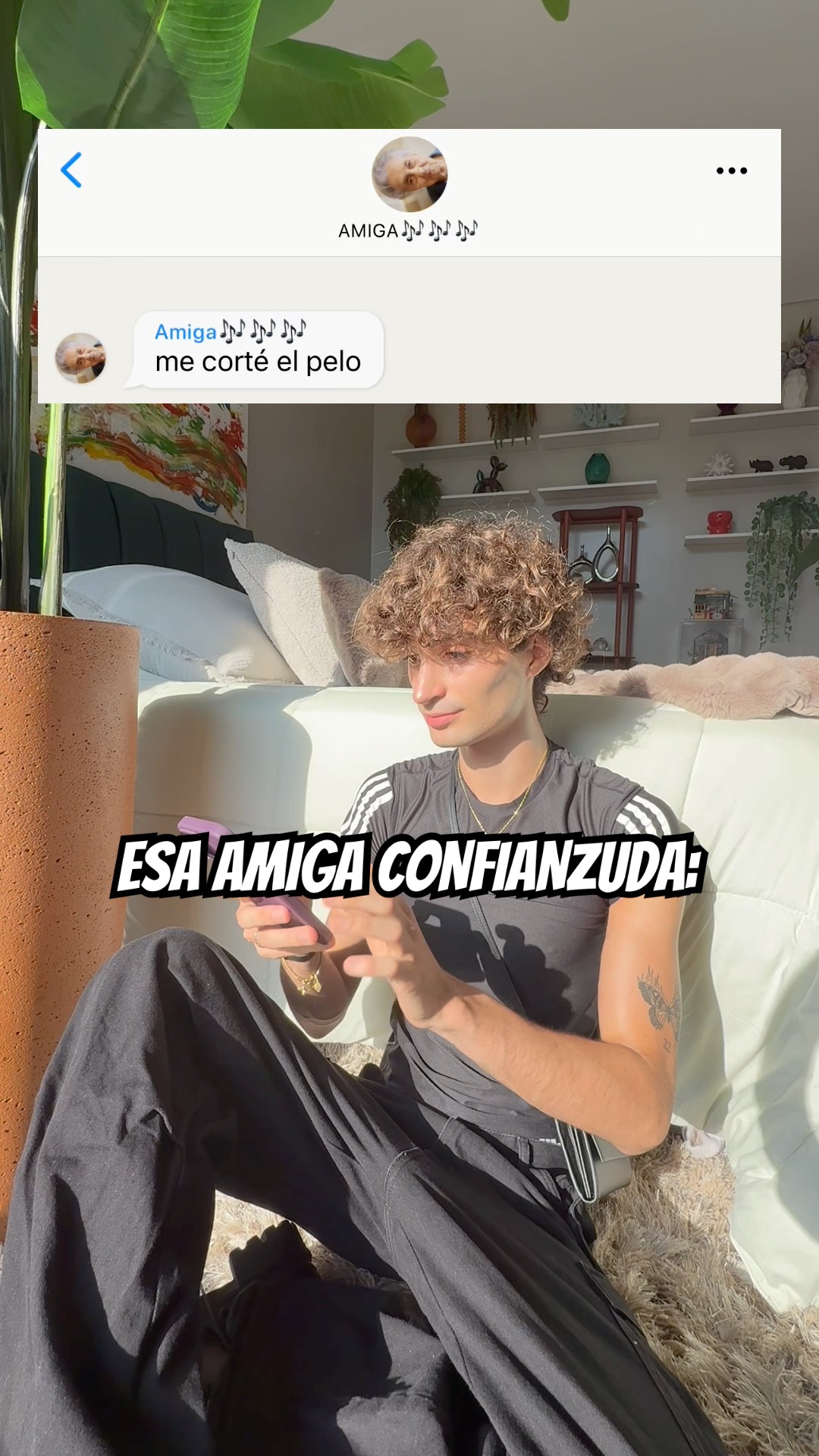ME CORTE EL PELO (no de la cabeza)