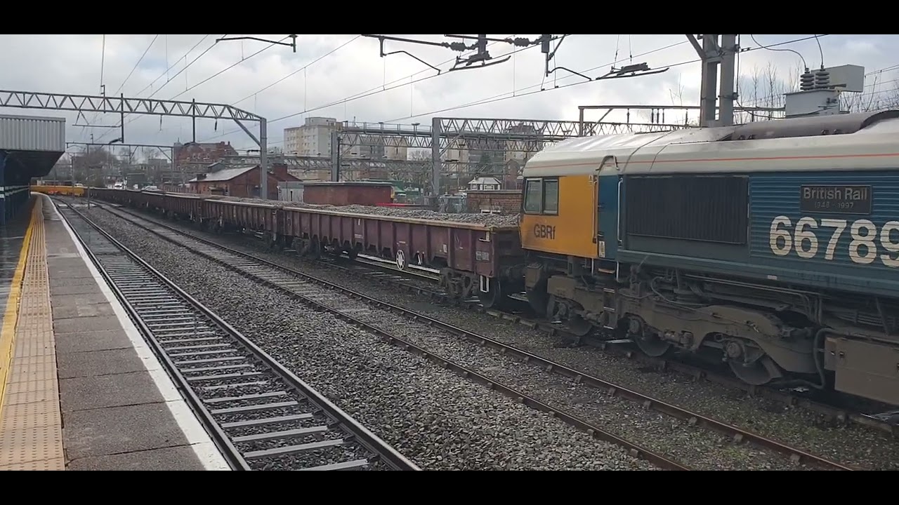 GBRf 66789 'British Rail 1948 - 1997' 6G61 @ Stockport - 16.02.26
