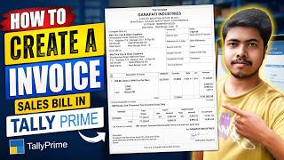 📄 How to Create a Sales Invoice Bill in Tally Prime | Complete Step-by-Step Guide