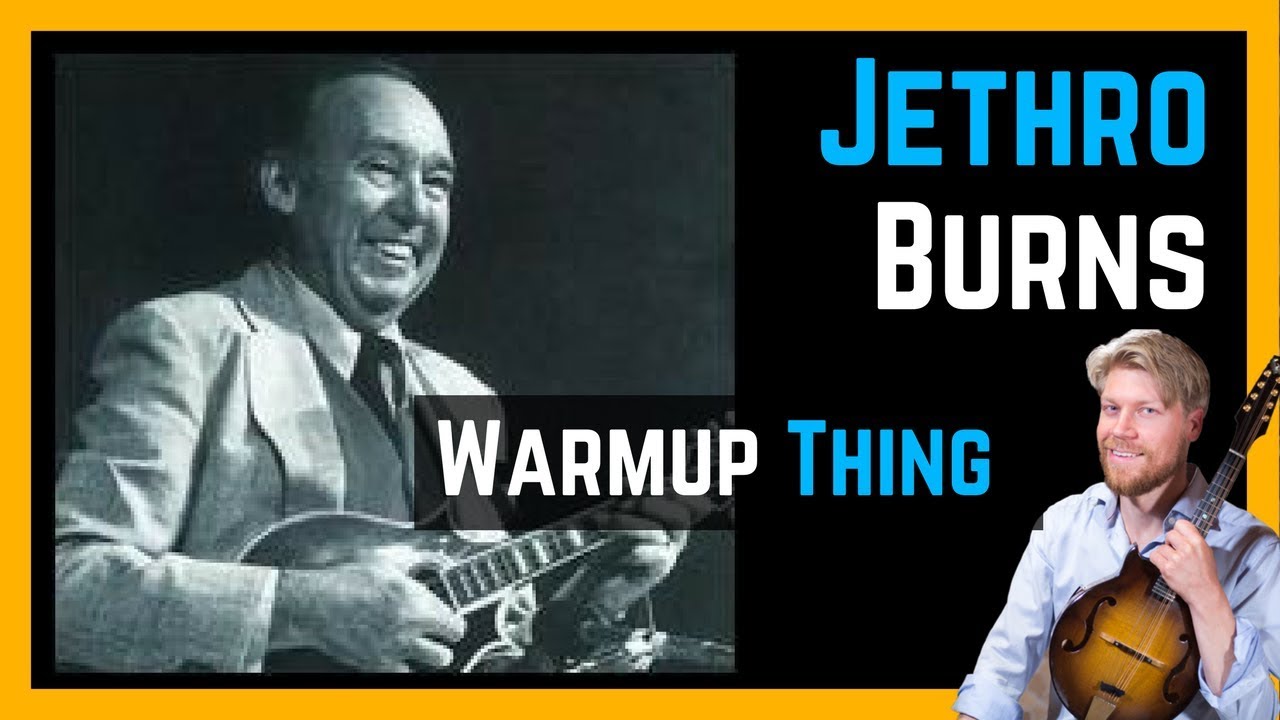 Jethro Burns Arpeggio Exercise - Jazz Mandolin Lesson