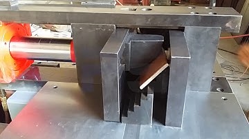 Copper busbar bending -- Twisting