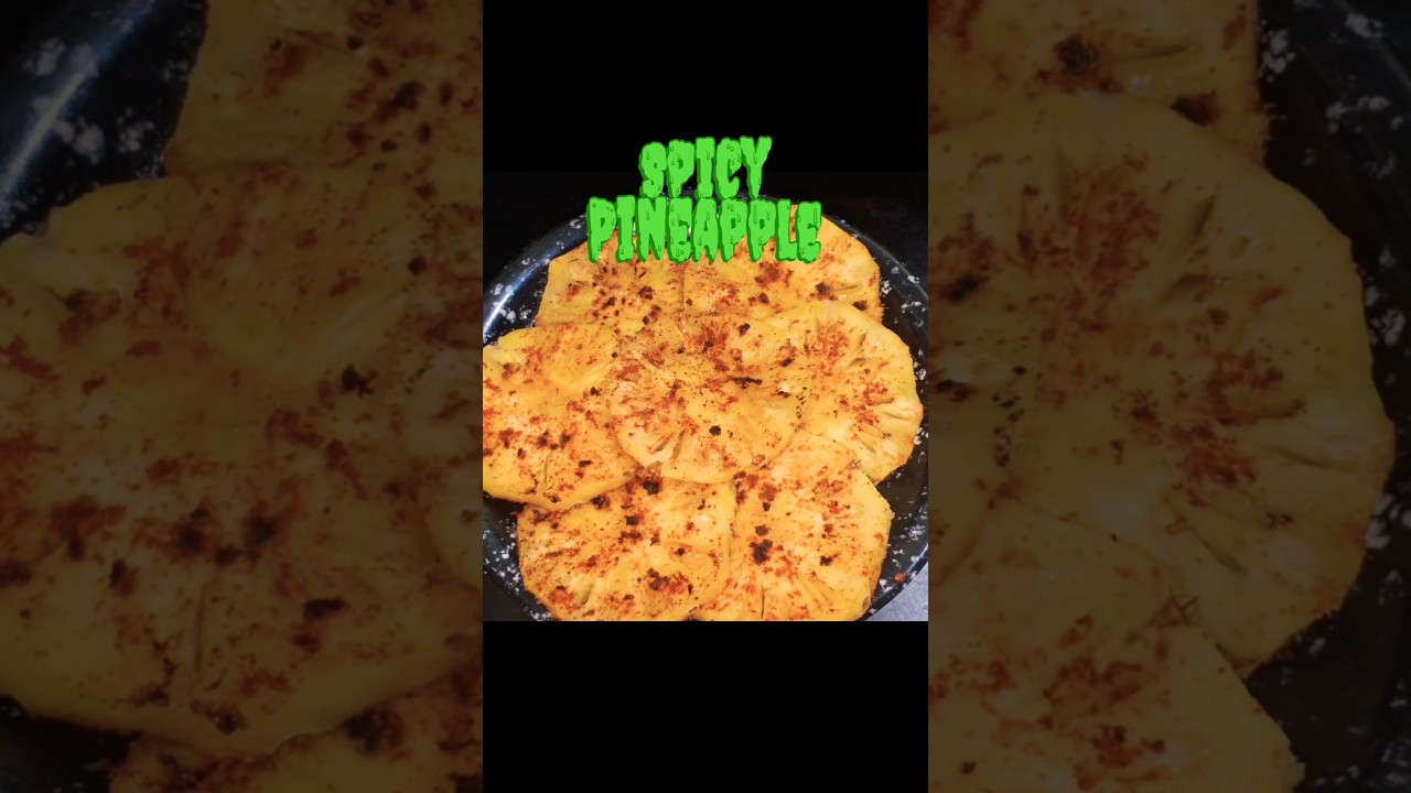 Spicy Pineapple |#ytshorts #shortsfeed #pineapple #pineapplerecipes #spicyfood
