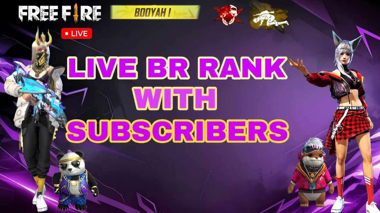 road to grandmaster top 1 | free fire rank push live with taslima apu ...