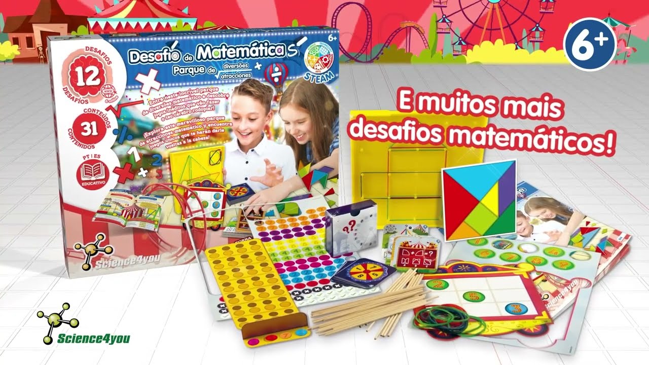 Jogo Educativo -Brincando De Matemática - Steam Brincadeira