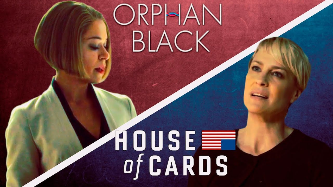 Rachel Duncan meets Claire Underwood (OB + HOUSE OF CARDS)